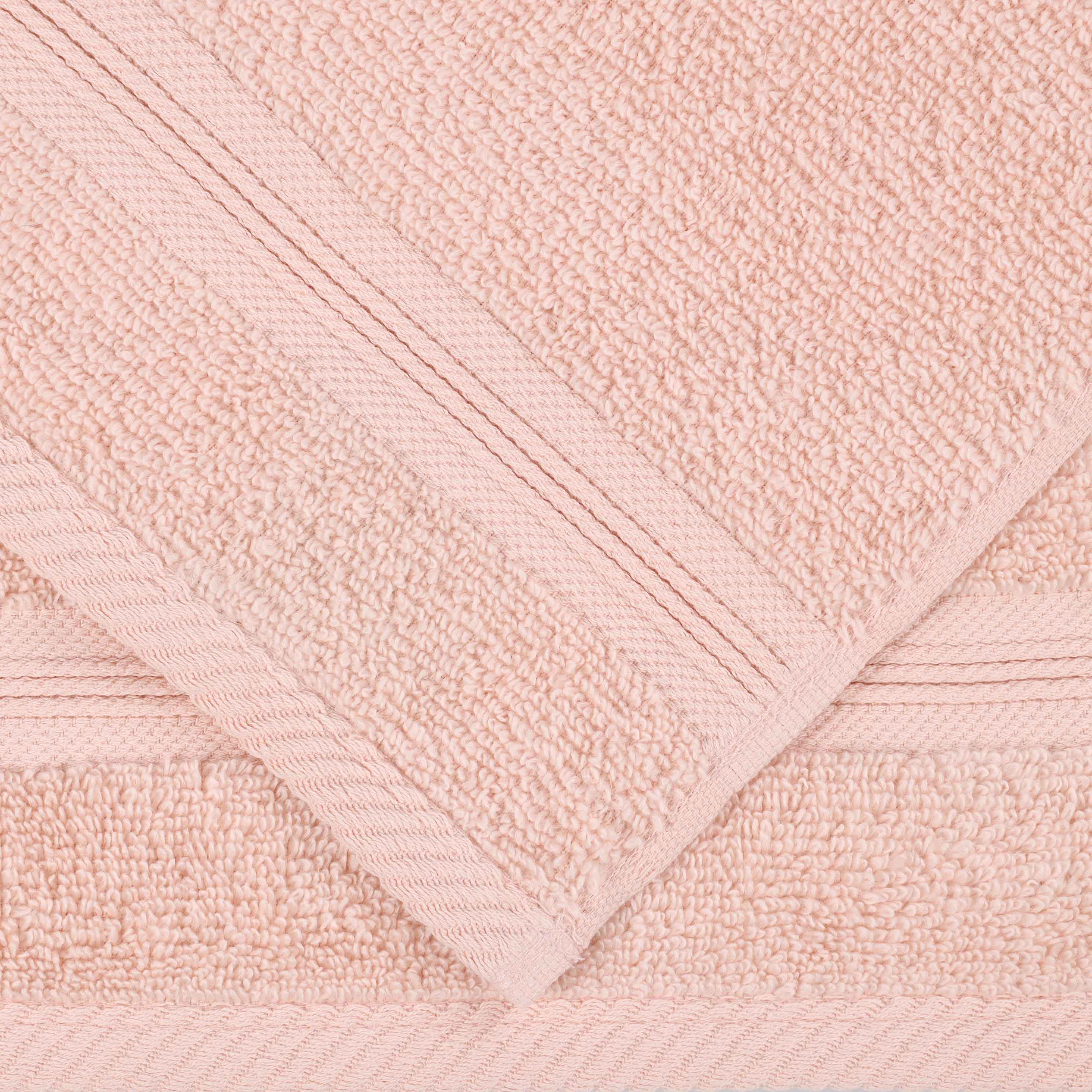 Smart Dry Zero Twist Cotton Medium Weight 3 Piece Assorted Towel Set - Towel Set by Superior Brand