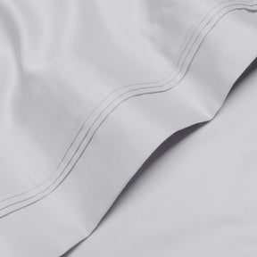 Egyptian Cotton 1000 Thread Count Eco-Friendly Solid Sheet Set - Platinum