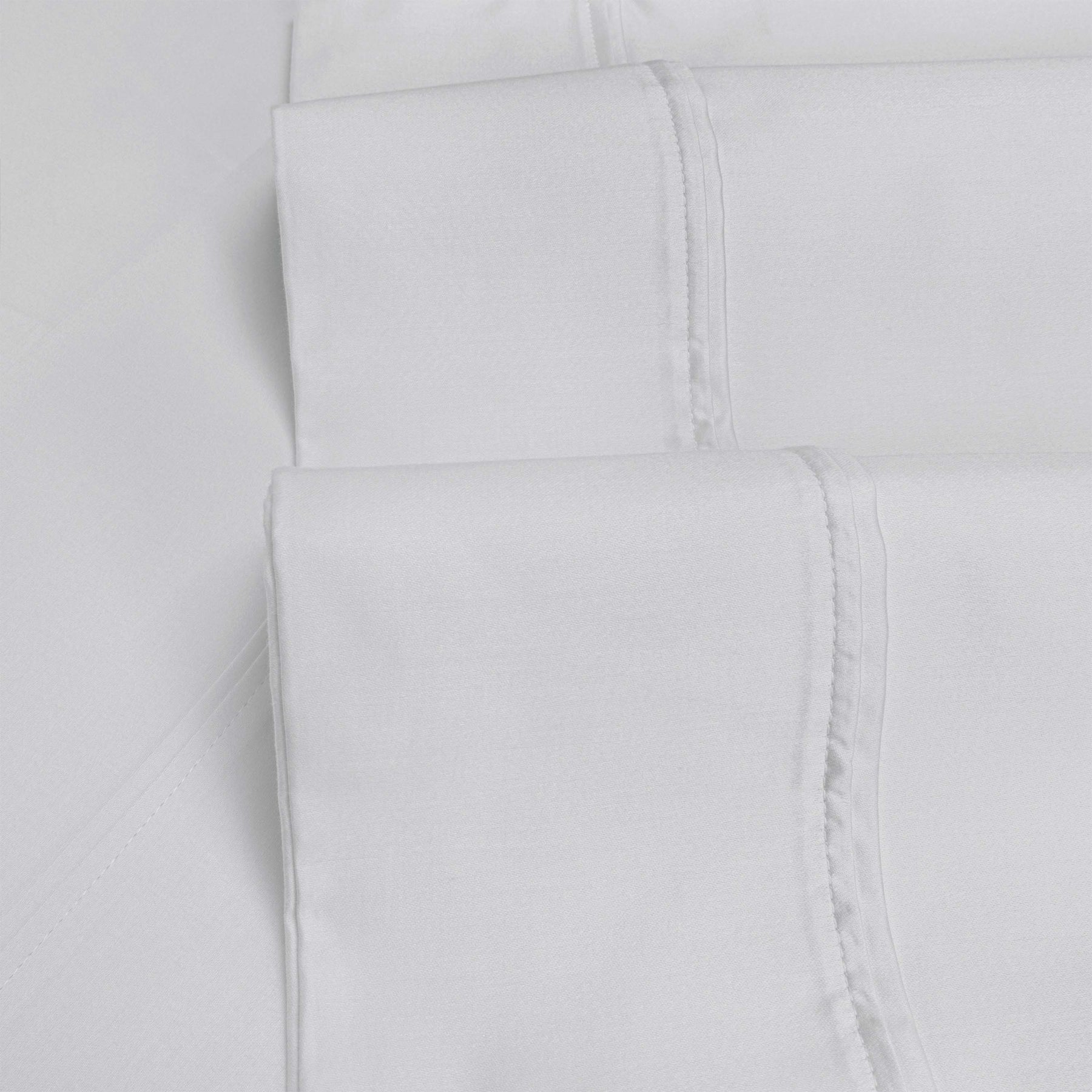 Egyptian Cotton 1200 Thread Count Eco-Friendly Solid Sheet Set - Platinum