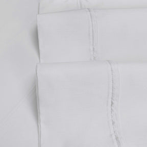 Egyptian Cotton 1200 Thread Count Eco-Friendly Solid Sheet Set - Platinum