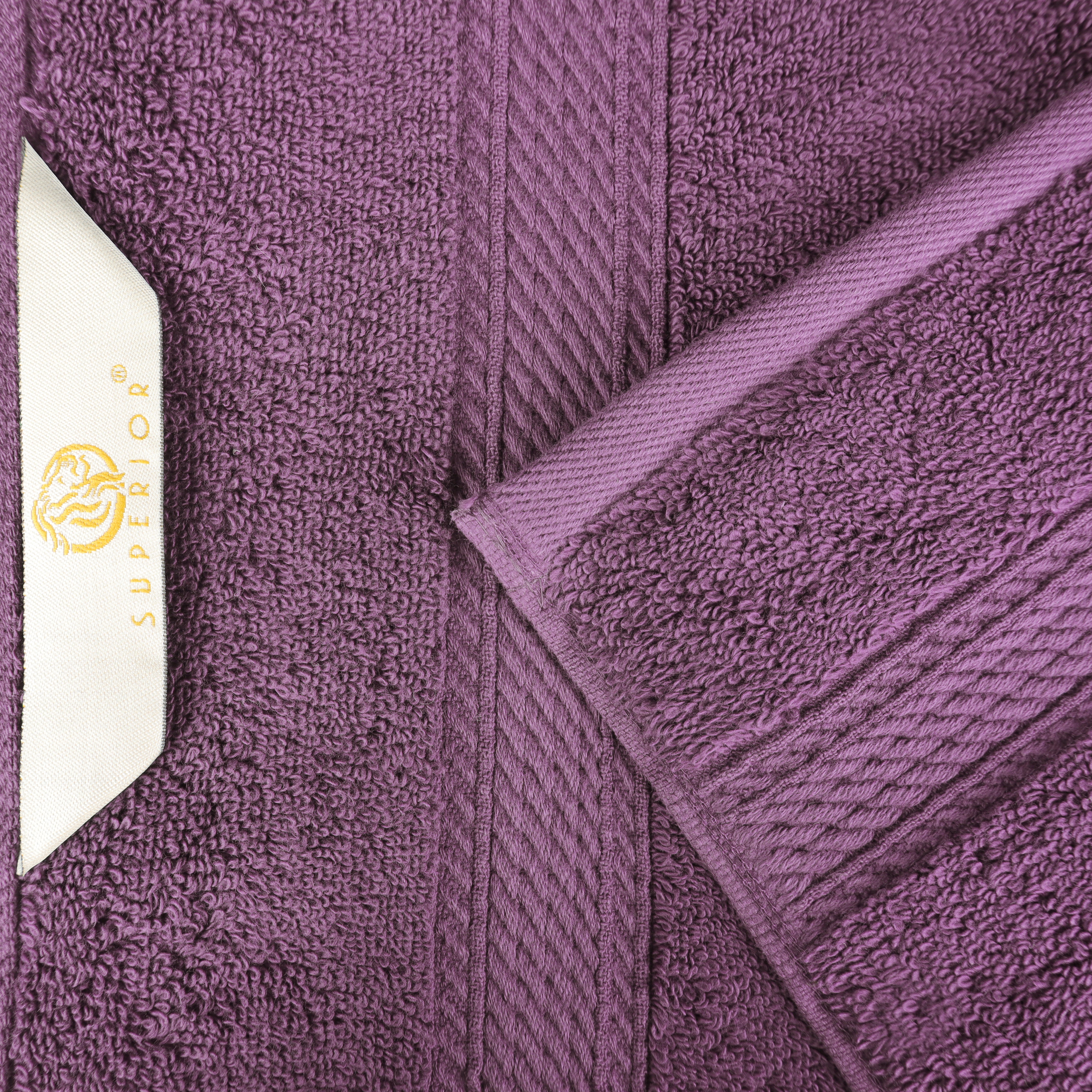 Madison Egyptian Cotton Pile Plush Heavyweight Bath Sheet Set of 2 - Egyptian Cotton Bath Sheet by Superior