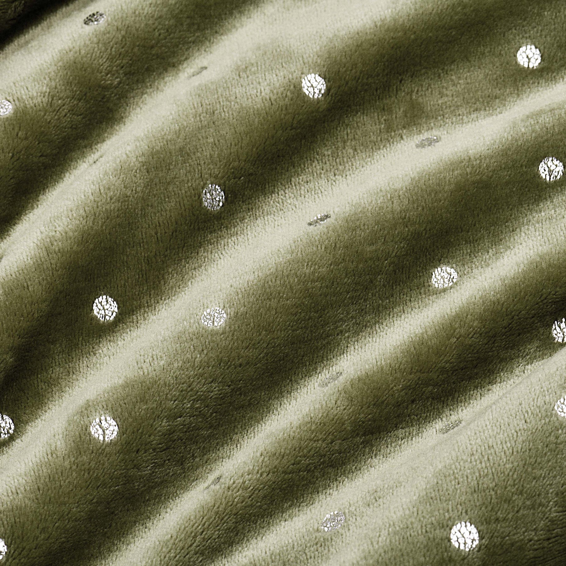 Fleece Plush Medium Weight Fluffy Soft Decorative Blanket Or Throw - Sage