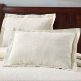 Aspen Jacquard Bedspread Set – 3‐Piece Cotton Blend Floral Bedding