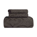Aspen Jacquard Bedspread Set – 3‐Piece Cotton Blend Floral Bedding