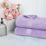 Madison Egyptian Cotton Pile Plush Heavyweight Bath Sheet Set of 2 - Egyptian Cotton Bath Sheet by Superior