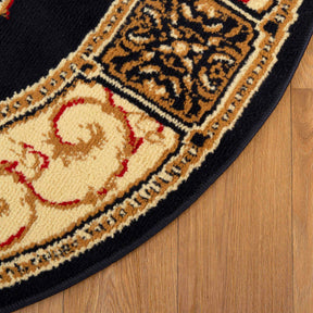 Superior Elegant Medallion Oriental Medallion Traditional Power-Loomed Indoor Area Rug