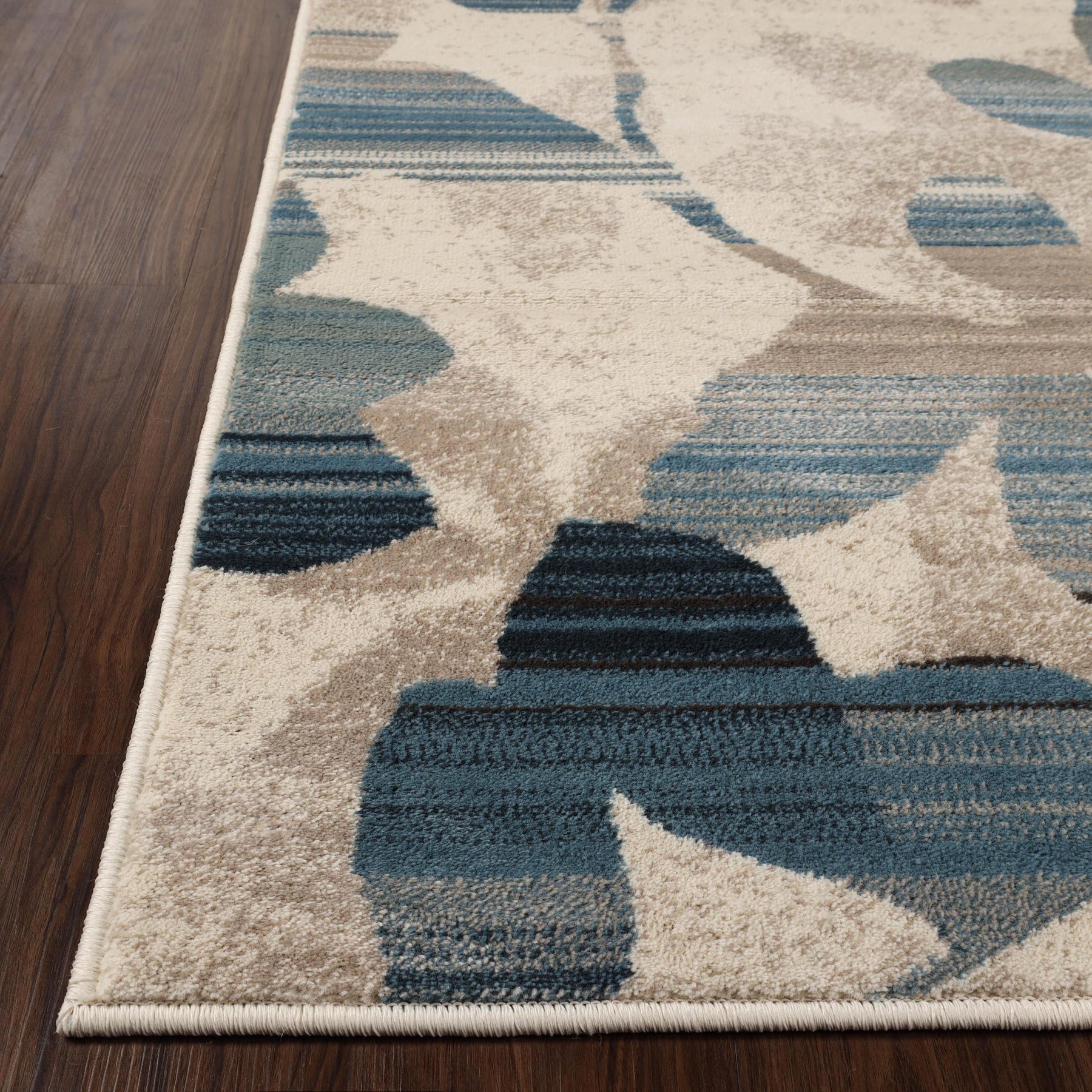 Superior Mahonia Leaf and Vine Indoor Area Rug or Runner