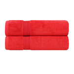 Heritage Egyptian Cotton Plush Absorbent Luxury Bath Towel Set of 2 - Bath Towel by Superior