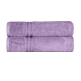 Heritage Egyptian Cotton Plush Absorbent Luxury Bath Towel Set of 2 - Bath Towel by Superior