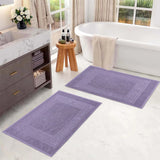 Egyptian Cotton Greek Key Infinity Border Bath Mat Set of 2 - Bath Mats by Superior Brand