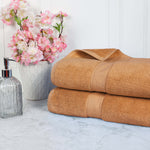 Madison Egyptian Cotton Pile Plush Heavyweight Bath Sheet Set of 2 - Egyptian Cotton Bath Sheet by Superior