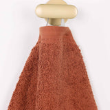 Honeycomb Textured Waffle Border Cotton 3 Piece Towel Set - Towel Set by Superior