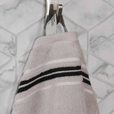Sadie Zero Twist Cotton Absorbent Solid 6 Piece Towel Set