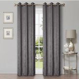 Waverly Geometric Washable Room Darkening Blackout Curtains, Set of 2