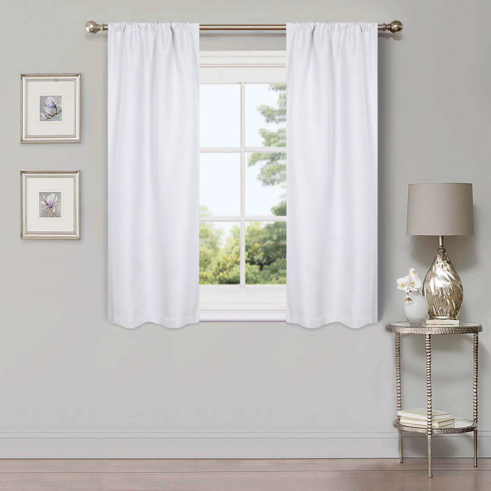 Linen Washable Room Darkening Blackout Curtains, Set of 2 - Blackout Curtains by Superior