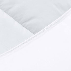 Brushed Microfiber Reversible Down Alternative Comforter - White