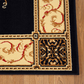 Superior Elegant Medallion Oriental Medallion Traditional Power-Loomed Indoor Area Rug