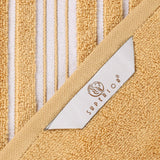 Sadie Zero Twist Cotton Absorbent Solid 6 Piece Towel Set