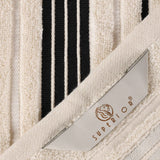 Sadie Zero Twist Cotton Absorbent Solid 6 Piece Towel Set