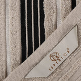 Sadie Zero Twist Cotton Absorbent Solid 6 Piece Towel Set