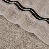 Sadie Zero Twist Cotton Absorbent Solid 6 Piece Towel Set