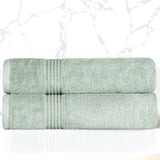 Heritage Egyptian Cotton Plush Absorbent Luxury Bath Towel Set of 2 - Bath Towel by Superior