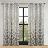 Leaves Room Darkening Washable Blackout Curtain Panels, Set of 2 - Blackout Curtains by Superior