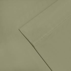 Egyptian Cotton 1200 Thread Count Eco-Friendly Solid Sheet Set - Sage