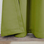 Solid Room Darkening Blackout Curtain Panels, Back Tabs, Set of 2 - Blackout Curtains by Superior