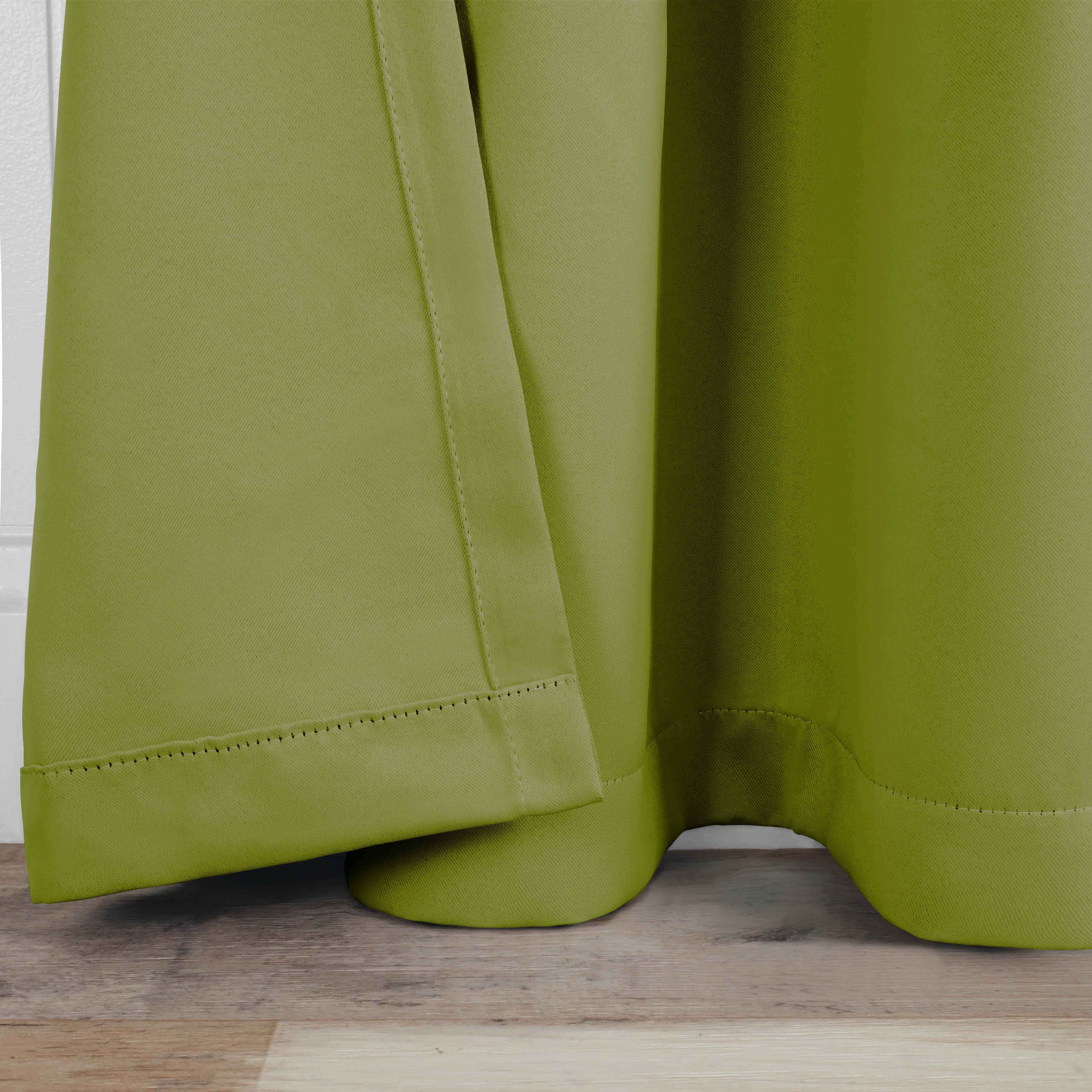 Solid Room Darkening Blackout Curtain Panels, Back Tabs, Set of 2 - Blackout Curtains by Superior