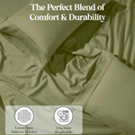 1200 Thread Count Cotton Rich Solid Deep Pocket Bed Sheet Set - Sheet Set by Superior