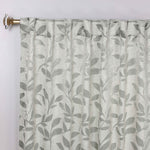 Leaves Room Darkening Back Tabs Blackout Curtain Panels, Set of 2 - Blackout Curtains by Superior