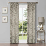 Leaves Room Darkening Washable Blackout Curtain Panels, Set of 2 - Blackout Curtains by Superior