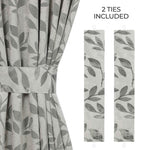 Leaves Room Darkening Washable Blackout Curtain Panels, Set of 2 - Blackout Curtains by Superior