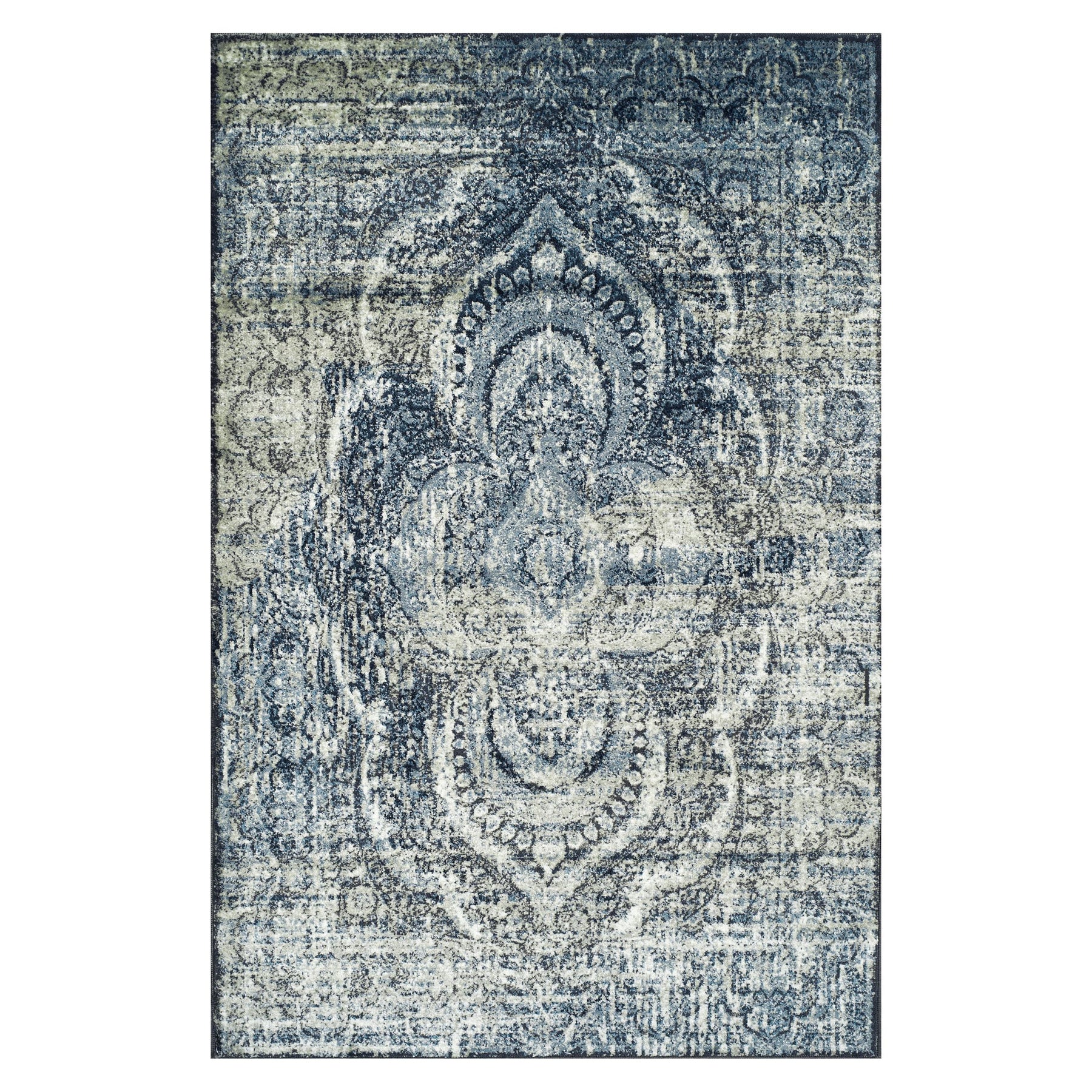 Superior Salford Moroccan Pattern Indoor 2' 7 x 8' Runner Rug  for Living - Dining Room, Bedroom, Kitchen, Under Table, Elegant, Soft  Durable Rugs for Home and Office, On Tile 