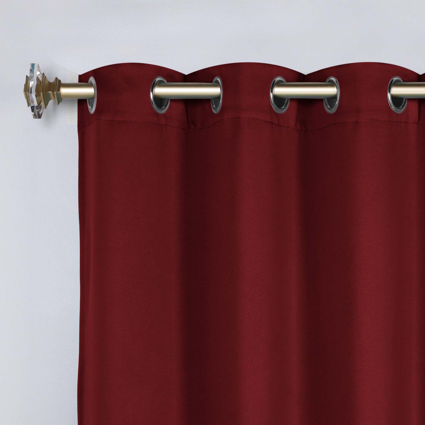 Classic Modern Solid Room Darkening Blackout Curtain Panels, Set of 2 - Blackout Curtains by Superior