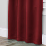 Solid Room Darkening Rod Pocket Blackout Curtain Panels, Set of 2 - Blackout Curtains by Superior