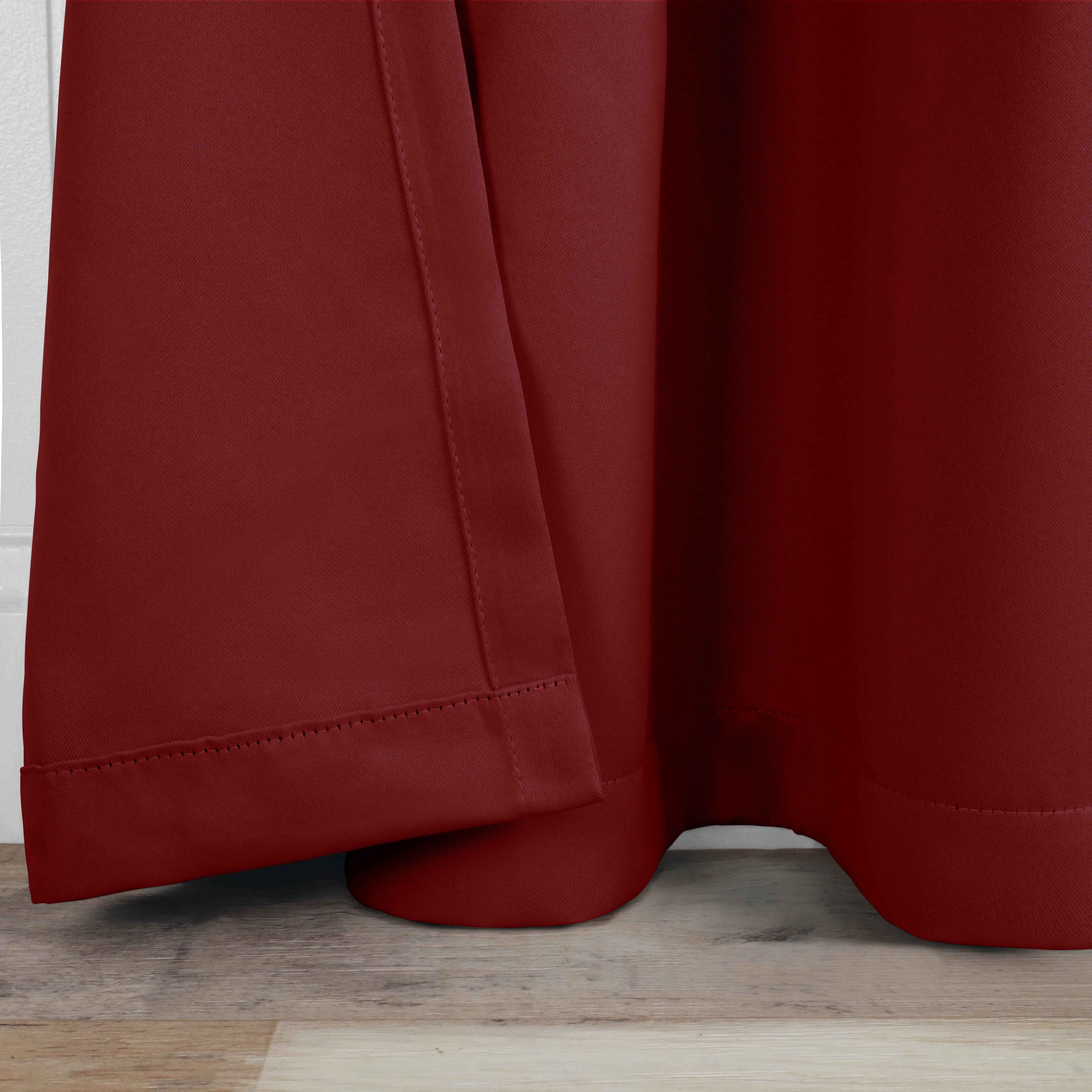 Solid Room Darkening Blackout Curtain Panels, Back Tabs, Set of 2 - Blackout Curtains by Superior