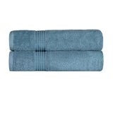 Heritage Egyptian Cotton Plush Absorbent Luxury Bath Towel Set of 2 - Bath Towel by Superior