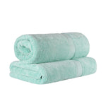 Madison Egyptian Cotton Pile Plush Heavyweight Bath Sheet Set of 2 - Egyptian Cotton Bath Sheet by Superior