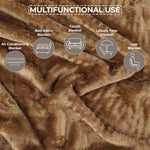 Superior Fleece Plush Medium Weight Fluffy Soft Decorative Throw - Blanket by Superior Brand
