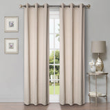 Solid Shimmer Grommet Blackout Curtain Panel Set - Blackout Curtains by Superior