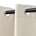 Solid Shimmer Grommet Blackout Curtain Panel Set - Blackout Curtains by Superior
