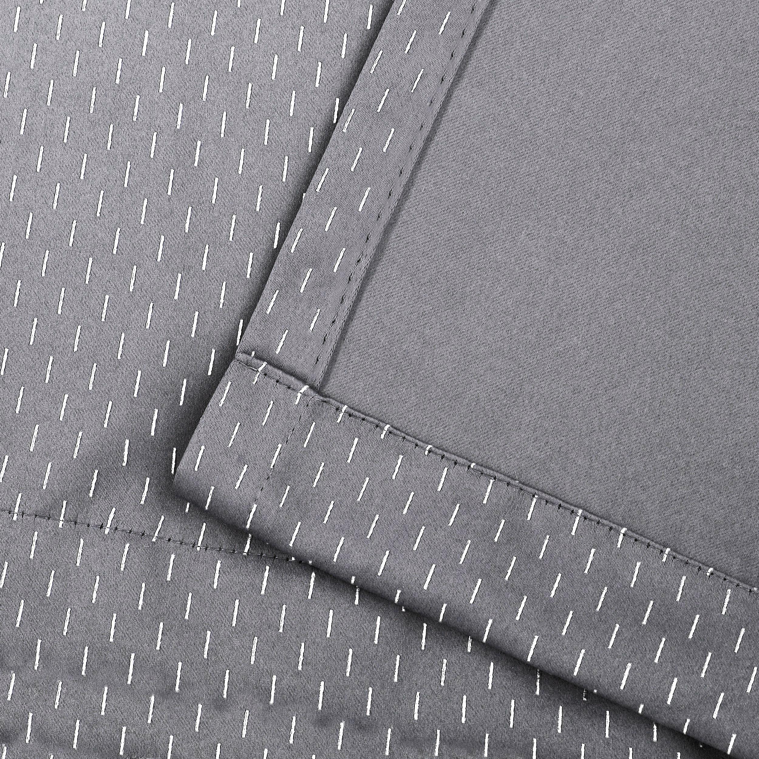 Solid Shimmer Grommet Blackout Curtain Panel Set - Blackout Curtains by Superior