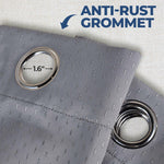 Solid Shimmer Grommet Blackout Curtain Panel Set - Blackout Curtains by Superior