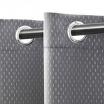 Solid Shimmer Grommet Blackout Curtain Panel Set - Blackout Curtains by Superior