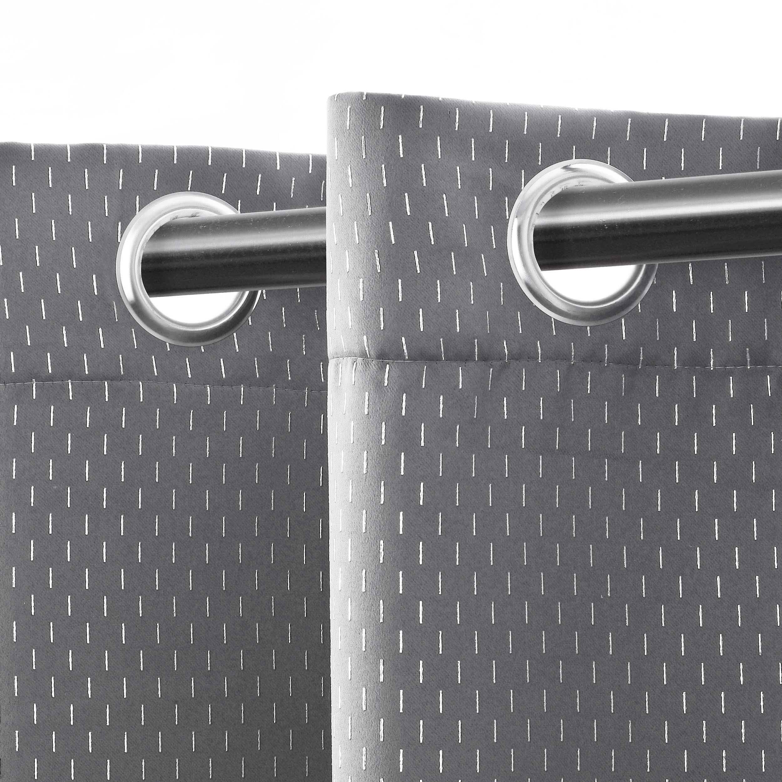 Solid Shimmer Grommet Blackout Curtain Panel Set - Blackout Curtains by Superior