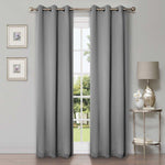 Solid Machine Washable Room Darkening Blackout Curtain 42 Inches - Blackout Curtains by Superior