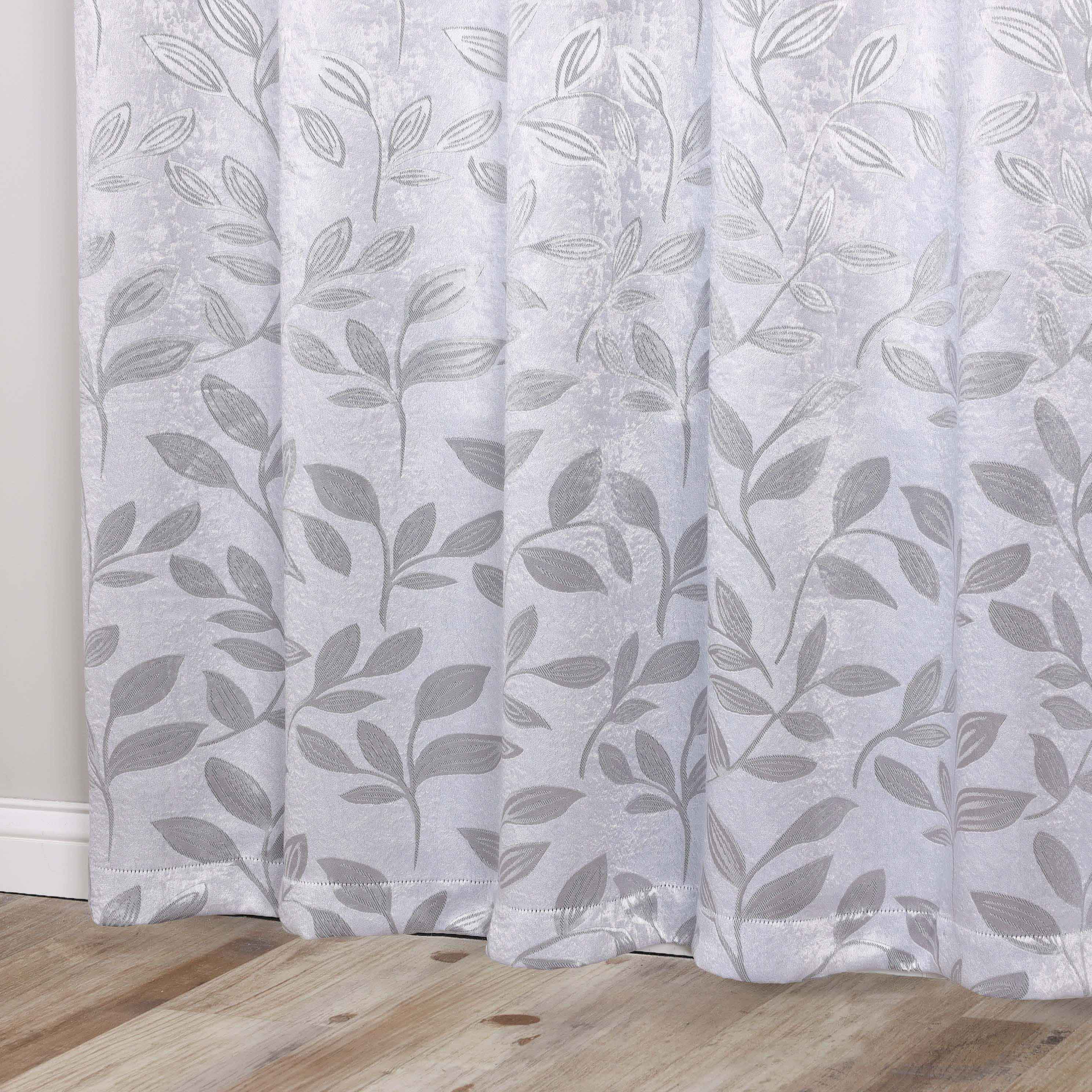 Leaves Room Darkening Grommet Blackout Curtain Panels, Set of 2 - Blackout Curtains by Superior