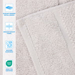Mile Smart Twist Viscose Cotton Blend Solid 9 Piece Towel Set - Towel Set by Superior Brand